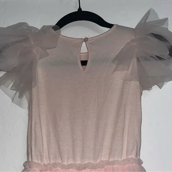 EUC Tutu Du Monde Blush Dress with Beaded & Sequin Details - Picture 9 of 9
